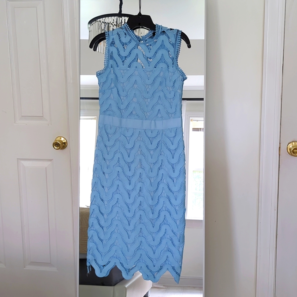Alison Andrews Lace Crochet Dress